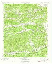 Jones Cove 1940 topographic map thumbnail