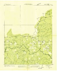 Jones Knob 1936 topographic map thumbnail