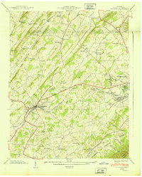 Jonesboro 1939 topographic map thumbnail
