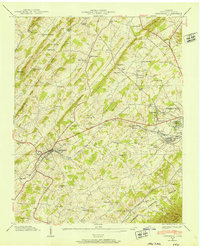 Jonesboro 1939 topographic map thumbnail