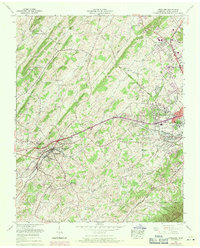 Jonesboro 1959 topographic map thumbnail