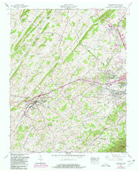 Jonesboro 1959 topographic map thumbnail