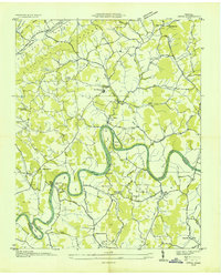 Joppa 1935 topographic map preview