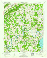 Joppa 1961 topographic map preview