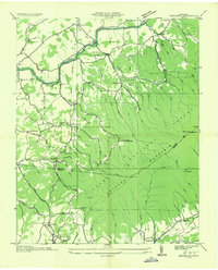 Keenburg 1935 topographic map thumbnail