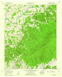 Keenburg 1960 topographic map thumbnail