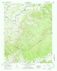 Keenburg 1960 topographic map thumbnail