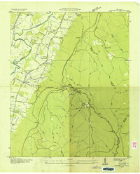 Ketner Gap 1936 topographic map thumbnail