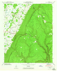 Ketner Gap 1943 topographic map thumbnail