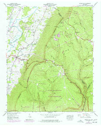 Ketner Gap 1943 topographic map thumbnail