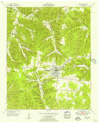 Kimmins topographic map thumbnail