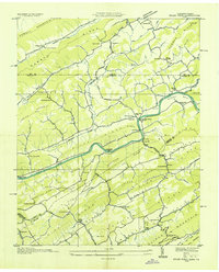 Kyles Ford 1935 topographic map thumbnail