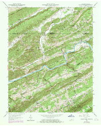 Kyles Ford 1969 topographic map thumbnail