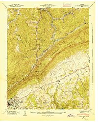 La Follette 1946 topographic map thumbnail