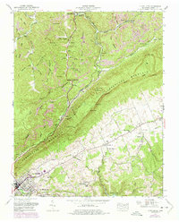 La Follette 1952 topographic map thumbnail
