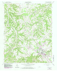 Lafayette 1958 topographic map thumbnail