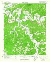 Kingston Springs 1966 topographic map thumbnail