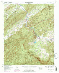 Kinzel Springs 1953 topographic map thumbnail