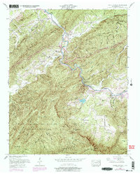Kinzel Springs 1953 topographic map thumbnail