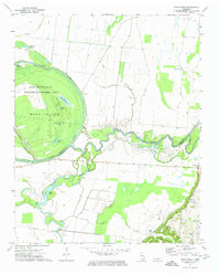 Knob Creek 1972 topographic map thumbnail