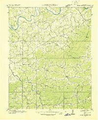 English Mountain topographic map thumbnail