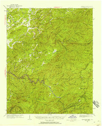 Haw Knob 1933 topographic map thumbnail