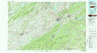 Johnson City 1980 topographic map thumbnail