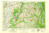 Dyersburg 1956 topographic map thumbnail