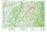 Dyersburg 1956 topographic map thumbnail