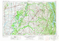 Dyersburg 1956 topographic map thumbnail