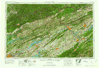 Johnson City 1963 topographic map thumbnail