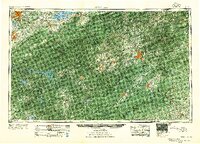 Knoxville 1955 topographic map thumbnail