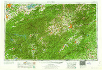 Knoxville 1960 topographic map thumbnail