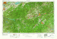 Knoxville 1957 topographic map thumbnail