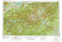 Knoxville 1957 topographic map thumbnail