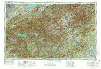 Knoxville 1957 topographic map thumbnail