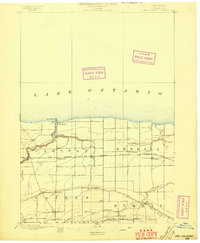 Oak Orchard 1897 topographic map thumbnail