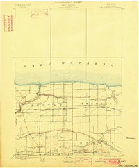 Oak Orchard 1897 topographic map thumbnail