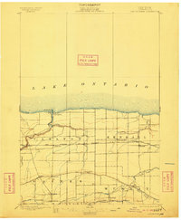 Oak Orchard 1897 topographic map thumbnail