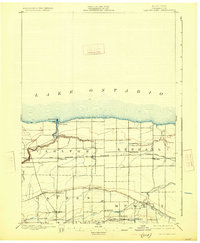 Oak Orchard 1897 topographic map thumbnail