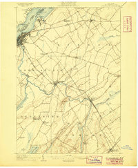 Ogdensburg 1905 topographic map thumbnail