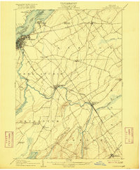 Ogdensburg 1905 topographic map thumbnail
