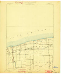Olcott 1897 topographic map thumbnail