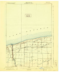 Olcott 1897 topographic map thumbnail