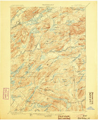 Old Forge 1901 topographic map thumbnail