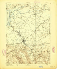 Oneida 1895 topographic map thumbnail