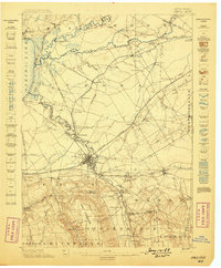 Oneida 1898 topographic map thumbnail