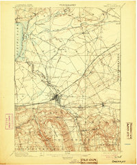 Oneida 1902 topographic map thumbnail