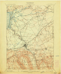 Oneida 1902 topographic map thumbnail