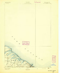 Ontario Beach 1895 topographic map thumbnail